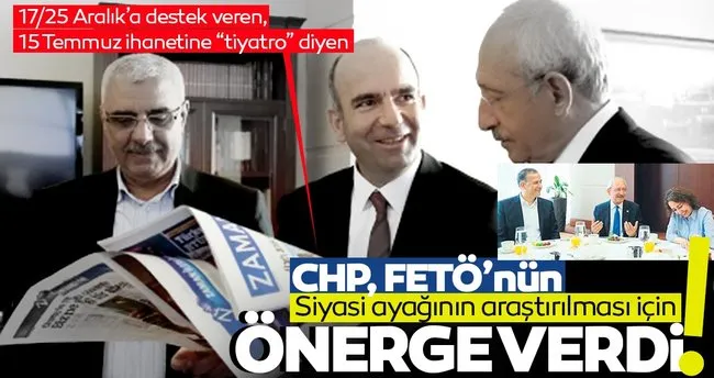 CHP’den, FETÖ’nün siyasi ayağı için tuhaf araştırma önergesi