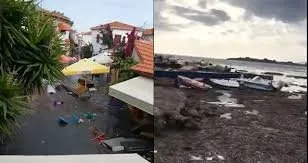 Son dakika: İzmir’deki tsunamiye arabasında yakalanan gazeteci dehşet anlarını anlattı: Camı açıp, atladım...