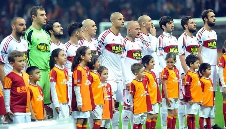 Galatasaray -Sivasspor maçından kareler