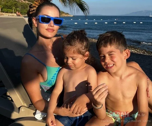 Fahriye Evcen’den yepyeni poz! İşte Fahriye Evcen’in yaz sonu pozu!