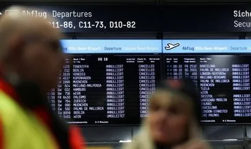 Almanya’da hava ulaşımına grev engeli: Tüm uçuşlar iptal