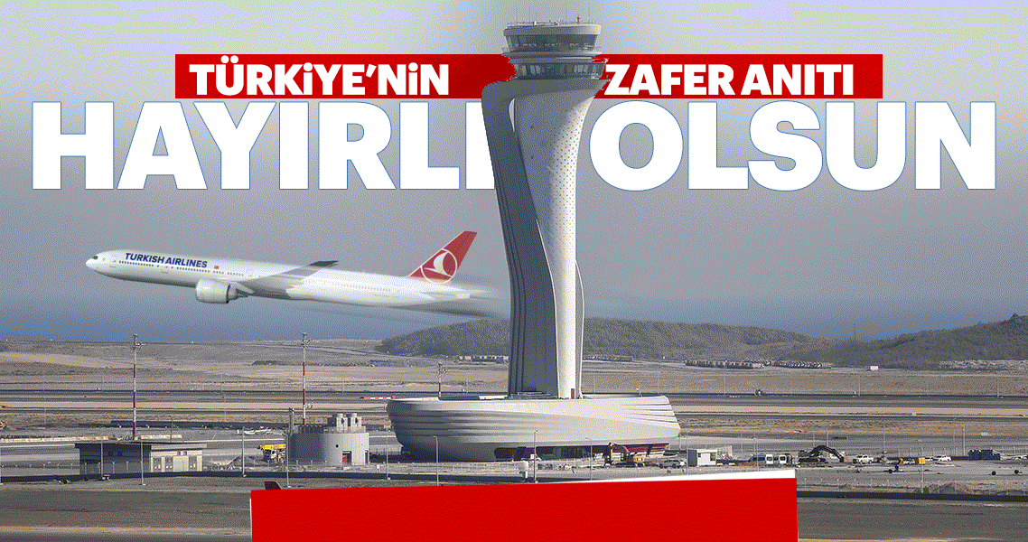 İstanbul Yeni Havalimanı’na uçaklar indi! İşte İstanbul Yeni Havalimanı’nın içi ve dışından son görüntüler