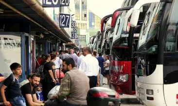 Otobüs firmalarında Ramazan Bayramı yoğunluğu
