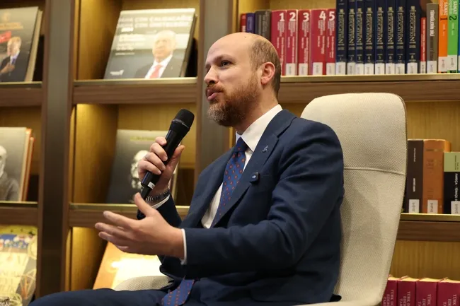 Bilal Erdoğan, AK Parti'nin 'Kütüphane Sohbetleri'ne katıldı