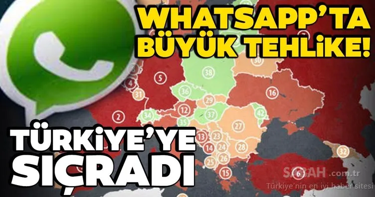 Whatsapp’ta büyük tehlike! Aralarında Türkiye’nin de olduğu ülkelerde yaşayanlar...