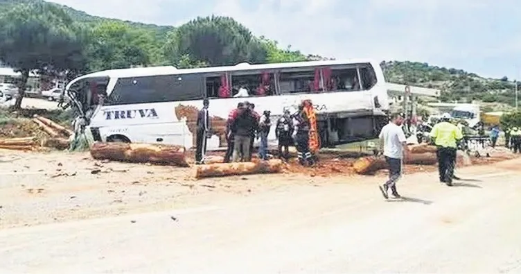 Çanakkale’de feci kaza