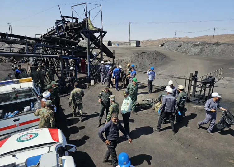 İran’da maden ocağı faciası! Can kaybı 51’e yükseldi 33 işçi 700 metrelik tünelde mahsur...