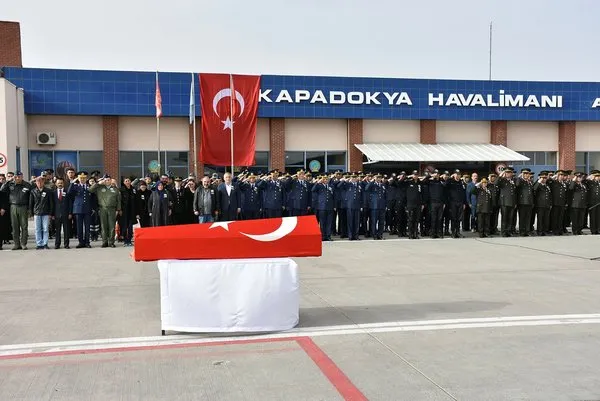 Şehit Pilot Üsteğmen Yasin Boy son yolculuğuna uğurlandı
