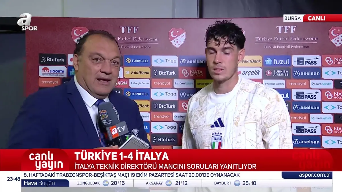 TIKLA İZLE | Alessandro Bastoni, Türkiye maçı sonrası konuştu!