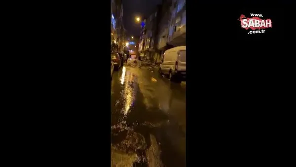 SON DAKİKA HABERİ: Meteoroloji uyarmıştı! İstanbul'da beklenen fırtına başladı | Video
