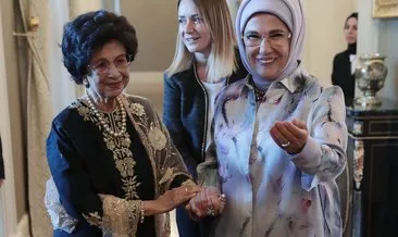 Emine Erdoğan Malezya Başbakanı’nın eşi ile görüştü