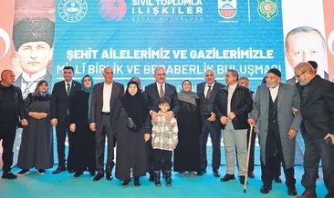 Şehit aileleri birlik için buluştu