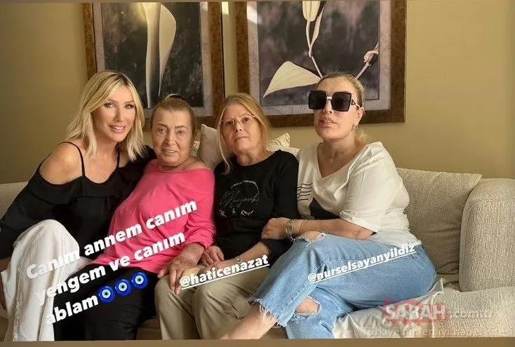Seda Sayan annesinin tedavisi için Berlin’deydi! Seda Sayan’dan annesi ve ablasıyla paylaşım!