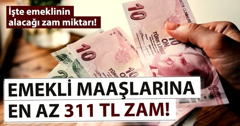 Emekliye yapılacak zam miktarı belli oldu! En düşük memur emekli maaşları ne kadar olacak?