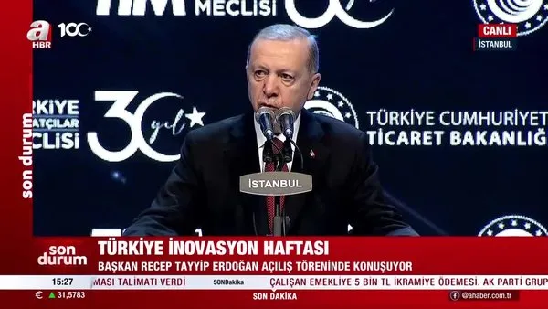 Başkan Erdoğan ihracatta yeni hedefi açıkladı | Video