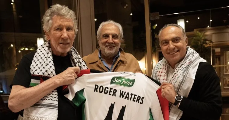 Pink Floyd efsanesi George Roger Waters’a anlamlı Filistin hediyesi!