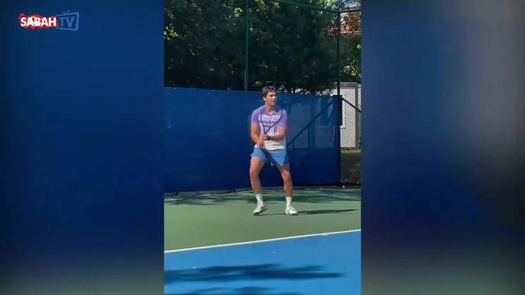 Mert Ramazan Demir’den tenis şov! Paylaşımı sosyal medyaya damga vurdu!