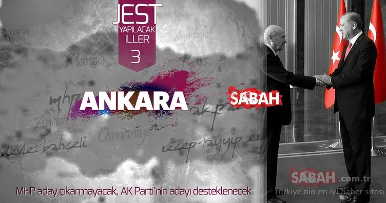 Son dakika! Ä°Åte yerel seÃ§im formÃ¼lÃ¼: 11 ilde jest, 24 ilde iÅ birliÄi yapÄ±lacak