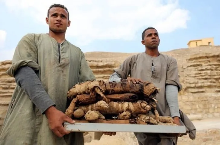 Mısır’da bulunan mumyalar arkeologları bile şaşırttı!