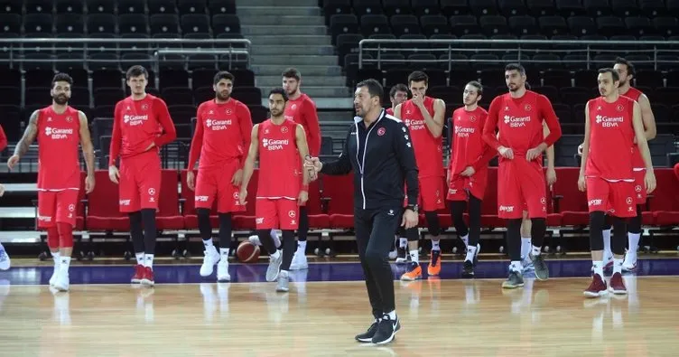 A Milli Erkek Basketbol Takımı, Hollanda maçının hazırlıklarını sürdürdü