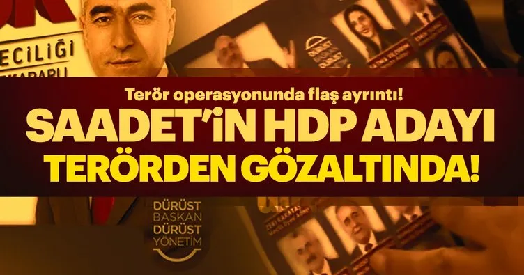 Kocaeli’de terör operasyonu; HDP kontenjanından belediye meclis üyesi gözaltında
