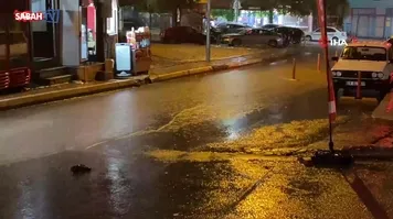 Elazığ'da sağanak etkisini sürdürüyor