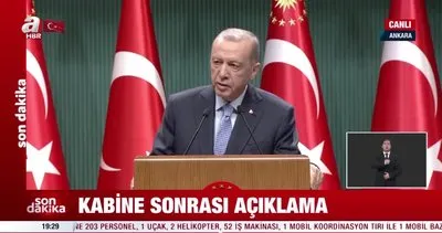 Başkan Erdoğan Kabine Toplantısı’nda açıkladı: Gençlere vergisiz telefon müjdesi | Video