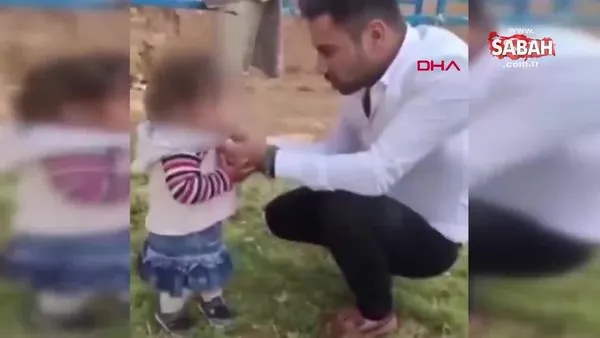 Küçük çocuğa tokat atıp, sigara içirdiği görüntüleri sosyal medyadan paylaştı | Video