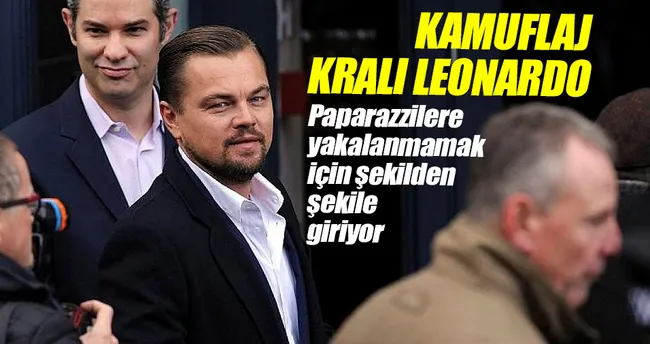 Kamuflaj kralı Leonardo!