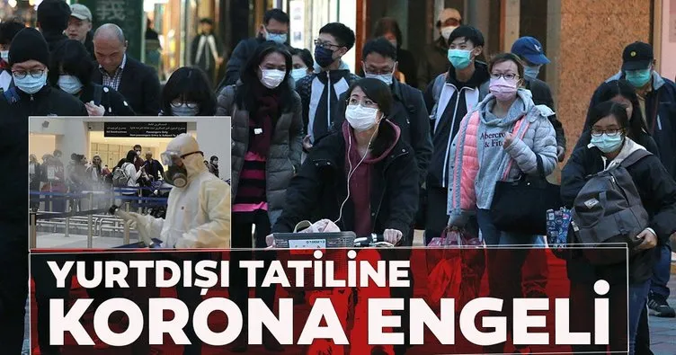 Yurtdışı tatiline Korona engeli