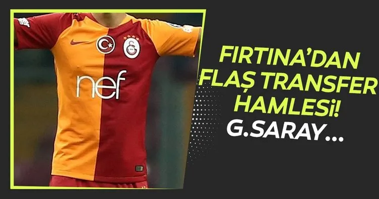 Trabzonspor’dan flaş transfer hamlesi! Galatasaray...