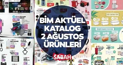 BİM AKTÜEL KATALOG ÜRÜNLERİ: Dörtlü çeyiz seti, ultra HD Televizyon... Bu hafta BİM’de neler var, indirimli mi?