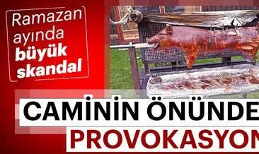 Son dakika:Ramazanda Türk camisi önünde domuz çevirmek isteyen Pegida’ya yasak!