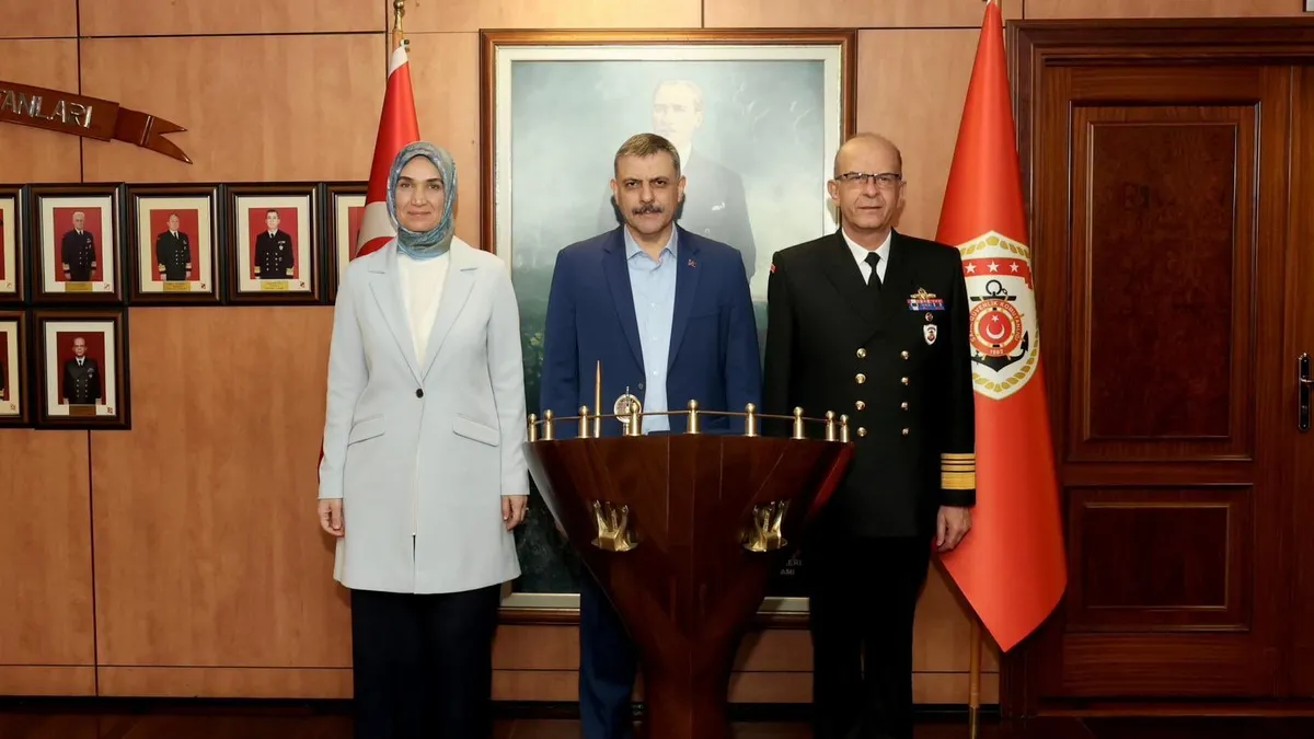 Bakan Çiftçi’den Sahil Güvenlik Komutanlığı’na ziyaret Bakan Çiftçi’den Sahil Güvenlik Komutanlığı’na ziyaret