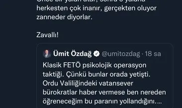 Ümit Özdağ yine çark etti