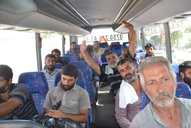 İşte serbest bırakılan Türk şoförlerin ilk görüntüleri