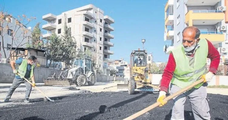 Akdeniz’de sokaklar yenileniyor