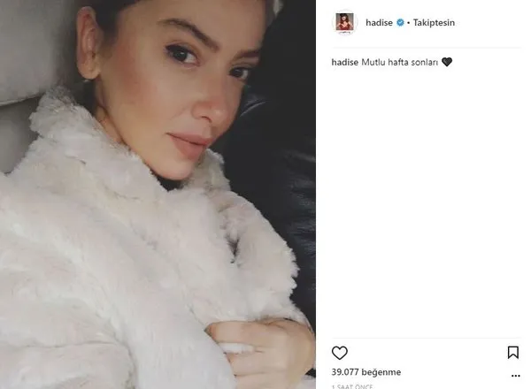 Ünlülerin Instagram paylaşımları (20.01.2018)