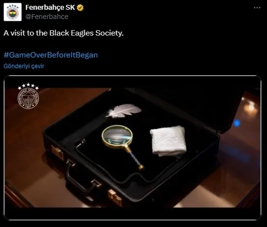 Fenerbahçe’den Beşiktaş’a göndermeler! Maç biter bitmez olay paylaşımlar...