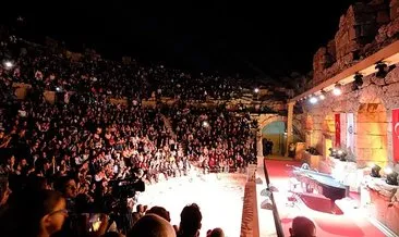 Medusa Mozaiği’nin önünde sanat rüzgârı #burdur