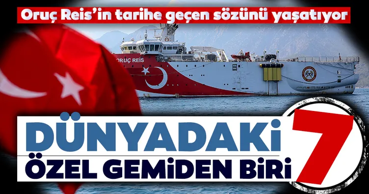 Dünyadaki 7 özel gemiden biri
