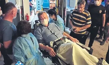 Başkanı vuran zanlı aranıyor