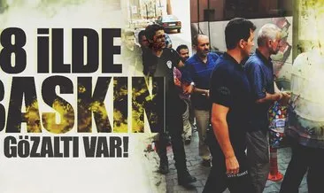 İzmir merkezli 28 ilde FETÖ operasyonu: 65 gözaltı