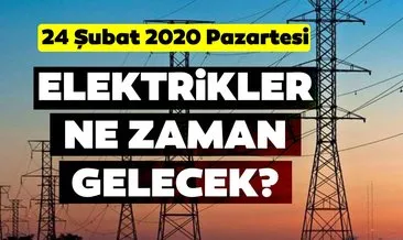 BEDAŞ İstanbul elektrik kesintisi listesi 24 Şubat 2020: İstanbul’da elektrikler ne zaman gelecek?