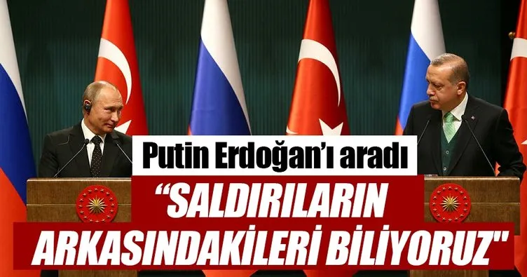 Cumhurbaşkanı Erdoğan, Putin ile Suriye’yi görüştü
