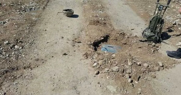 Afrin’de tuzaklanan 2 patlayıcı imha edildi