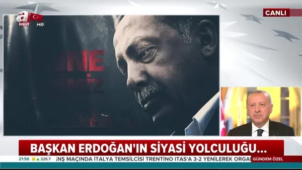 Başkan Erdoğan’a A Haber’den sürpriz