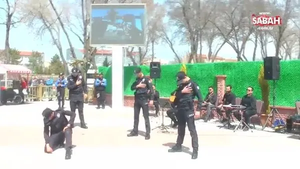Polis Haftası’nı halkla kol kola kutladılar! Uşak’ta 10 Nisan coşkusu... | Video