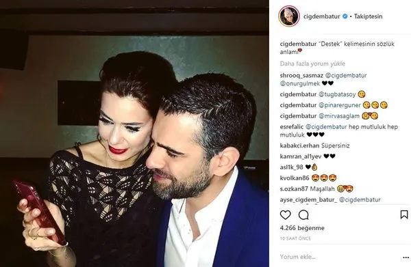 Ünlülerin Instagram paylaşımları (21.03.2018)