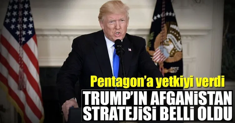 Trump’tan Afganistan kararı